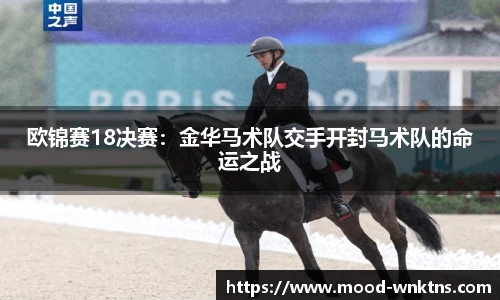 欧锦赛18决赛：金华马术队交手开封马术队的命运之战